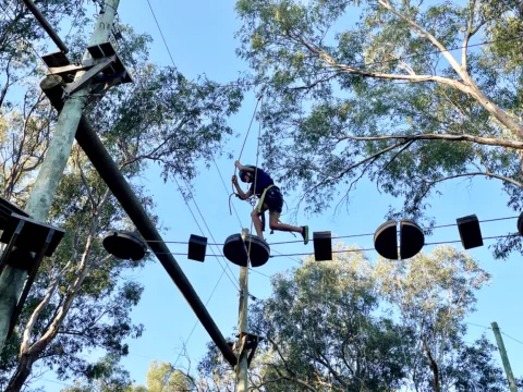 Mid Ropes Course